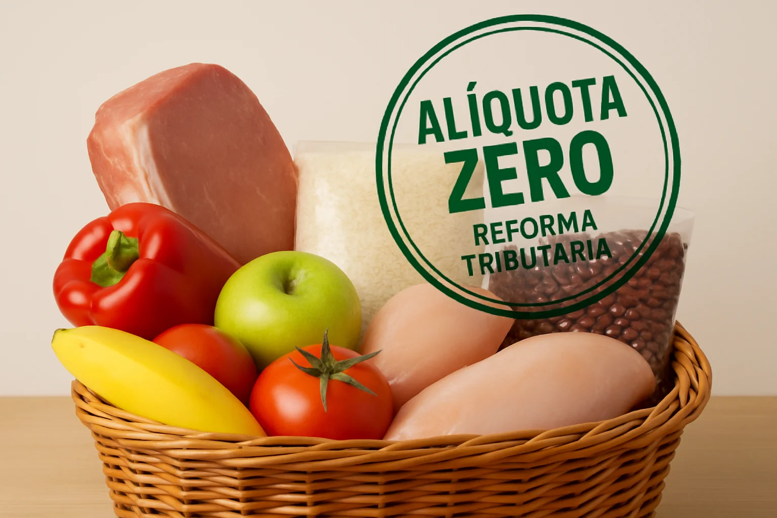 Cesta Básica Nacional com Alíquota Zero